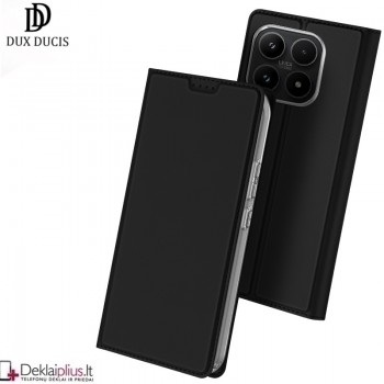 Dux Ducis Skin Pro dirbtinės odos dėklas - juodas (Xiaomi 17) Dux Ducis Skin Pro dirbtinės odos dėklas - juodas (Xiaomi 17)